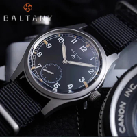 Baltany 2024 Dirty Dozen Collection Military Retro Men's Quartz Watches Seiko VD78 Stainless steel Dial Waterproof reloj hombre