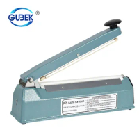 200/300/400mm Impulse Manual Hand Sealer Heat Sealing Machine Plastic PE Aluminum Film Sealer
