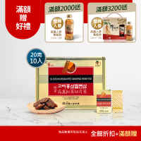 【振興高麗人蔘】蜂蜜高麗紅蔘切片蔘-6年根 200g(送禮首選 長輩熱愛款 附提袋)