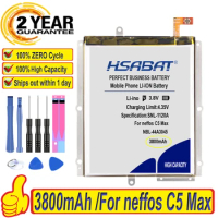 Top Brand 100% New 3800mAh NBL-44A3045 Battery for neffos C5 Max TP702A B C E Batteries