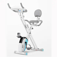 MIYAUP-Gym Spinning Bike, Mute, Magnetic Control, Foldable, Fitness Equipment, Indoor Pedal Exercise Bike