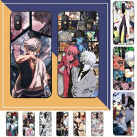 Anime Gintama Phone Case For Redmi Note 4 X 5 A 6 7 8 Pro T 9 Pro 9S 10 Pro 11 Pro 11S 11Epro PocoM3pro