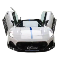Dry carbon fiber for Maserati MC20 Carbon Fiber Body Kit MC20 Upgraded seven design Style Front Lip Diffuser Spoiler Body Kit