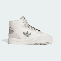 【adidas 愛迪達】Drop Step XL W 女 休閒鞋 運動 經典 球鞋 中筒 緩震 舒適 皮革 米灰(IF2694)