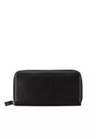 Prada Pre-Loved Saffiano Zip Around Wallet
