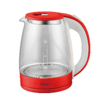 2200W 2L Glass Electric Kettle Portable Coffee Teapot Water Boiler Fast Heating Tea Pot Travel Ktichen Home Appliance 주전자 전기포트