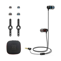 [3少量現貨] AMVR 入耳式耳機 適 Meta Oculus Quest 2 (Quest3不可用) 含矽膠耳塞套 VR耳機支架掛勾_II2