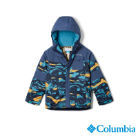 【Columbia 哥倫比亞】童款-Mighty Mogul™防水金鋁點保暖外套-深藍(USB26010NY/HF)
