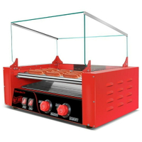 烤腸機熱狗機烤香腸機全自動小型迷你烤火腿腸機器商用家用      都市時尚DF