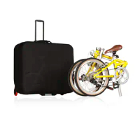 XXF Folding Bicycle Portable Handheld Loading Bag For Brompton DaHon Bike EVA Hard Shell Anti-collision Loading Box