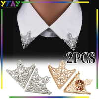 Pin Kerah Kemeja Bros (1 Pasang) Lapel Pin Brooch Dewasa Pria Bowtie Kupu Collar Pin Classic