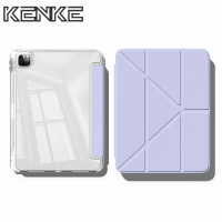 Sarung Tablet iPad, KENKE, Lutsinar, Dengan Dulang Pen, Serasi dengan iPad 2024 M4 Pro 13 Inci dan 1