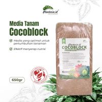 MEDIA TANAM COCOBLOCK - Media Tanam Praktis Kaya Unsur Hara Kelapa Benih Tanaman Tanah