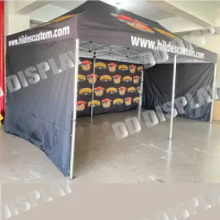DD Outdoor Folding Gazebo 10x20ft 600D Advertising Tents Roof Oxford Waterproof Cover Canopy Tent Full Set