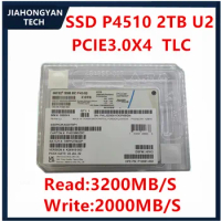 Original SSD FOR Intel P4510 4TB 2TB 1TB U2 MVME server SSD SSDPE2KX010T807