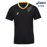ASICS 亞瑟士 短袖上衣 男女中性款 亞洲版 排球上衣 2053A224-001