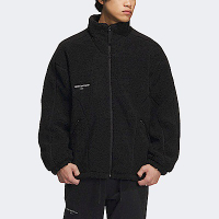 Adidas ST GF BOA JKT [IQ1366] 男女 立領 外套 運動 休閒 羔羊毧 保暖 舒適 黑