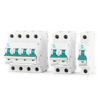 1P 10A, 16A, 20A, 25A, 32A, 40A, 50A, 63A, DC MCB 250V Circuit breaker FOR PV System C curve Battery Main Switch