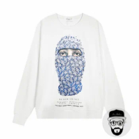 Free shipping IH NOM UH NIT men's hoodie autumn/winter masked printed top