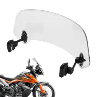 Motorcycle Windshields Motorcycle Universal Modified Heightened Windshield Risen Clip On Windscreen Windshield Extension Spoiler
