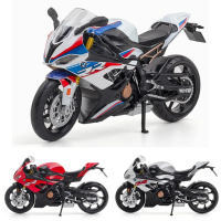 BMW S1000RR รถจักรยานยนต์ของเล่น, RMZ CiTY, รุ่นรถแข่งโลหะหล่อแรง, ของขวัญคอลเลกชันขนาดเล็กซุปเปอร์ส