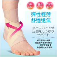 ALPHAX 日本製 超彈性護腳踝支撐帶(腳踝固定帶 運動護踝 腳踝護帶)