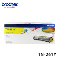 brother TN-261Y原廠彩雷黃色碳粉匣