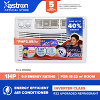 Astron Inverter Class 1 HP Aircon (window-type air conditioner-TCL-100MA)