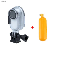 Waterproof Case 30M Protection Frame Shell Underwater Floating Diving Selfie Stick Set For Insta360 Go 2 Sports Camera