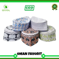 Peci Oman Bangladesh Lokal - Songkok Bordir Hemat Berkualitas