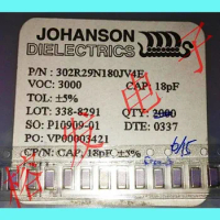 20PCS/New Original 302R29N180JV4E/CAP CER 18pF 3000V C0G/NP0 1808/JOHANSON