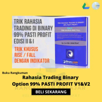 Buku Rahasia Trading Binary Option PASTI PROFIT V1&V2 Edisi RISE/FALL