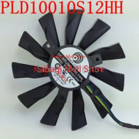 2pcs/lot PLD10010S12HH 95mm Video Card Fan Repair Parts for MSI GTX770 R9-280X R9-270X R9-260X 4Pin 