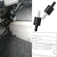 2pcs Car Wiper Washer Windshield Check valve for Lexus NX IS ISF GS RX RX300 RX350 ES IS250 ES350 LX570 CT2