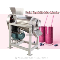 1.5T/H Industrial Stainless Steel Juice Extractor Spiral Juice Presser Pomegranate Juice Extracting Machine