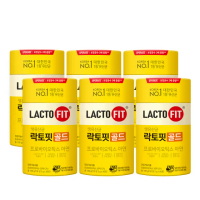 【韓國鍾根堂】LACTO-FIT GOLD升級版 益生菌 6入組(共300包)