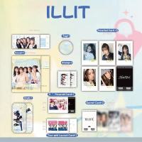 KickFlip Kaji การ์ด, EN H2H ILLIT, MEOVV NCT DREAM WISH, เลเซอร์โฮโลแกรม, การ์ด Lomo ใส, PLAVE RIIZE