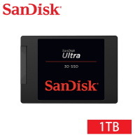 SanDisk Ultra 3D 1TB 2.5吋SATAIII固態硬碟 (G26)