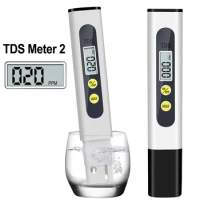 TDS Meter Digital Water Tester 0-9990ppm Drinking Water Quality Analyzer Monitor Filter Rapid Test Aquarium Hydroponics Pools