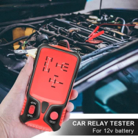 12V Car Relay Tester Battery Checker Diagnostic LED Light Detector Meter Automobile LED Indicator Test Checker Tool Detector