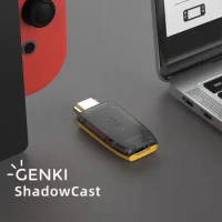 Genki Capture Card Switch Video Live NS Dedicated PS5 Game Machine Arcade Screen Recording Shadowcast