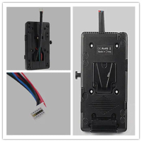 V-Mount V-Lock Supply Battery Plate Adapter for Blackmagic Design URSA/ URSA Mini 4K/ URSA Mini 4.6K/ URSA Mini Pro Camcorder