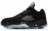 AIR JORDAN 5 RETRO LOW GOLF BLACK METALLIC