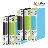 [FlexOffice] Display Book cover Pastel Col. 0.8mm - 1pc A4 60 pockets 240x307x35 mm - Plastic Sleeve