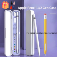 For Apple Pencil Box 1/2 Ipad Pencil Case Touch Pen Cover Storage Box Portable Holder Nib Case IPencil Accessories Stylus