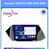 Omnitek 2Din Android10 Car Radio For Hyundai Sonata DN8 2019 2020 Stereo Multimedia Video Player GPS Navigation IPS Screen