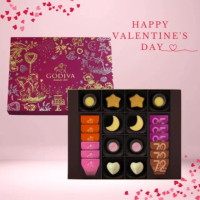 【GODIVA】情人節綜合巧克力禮盒22顆裝(情人節、生日送禮)