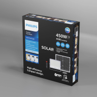 PHILIPS ไฟสปอร์ตไลท์โซล่าเซลล์ PHILIPS เลือกแสงได้ | สว่างแรง กันน้ำ IP65 มีรีโมท PHILIPS Solar Floo