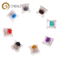 10Pcs Original Outemu Switches Mechanical Keyboard Switch For CIY Sockets SMD 3pin Thin Compatible Black Blue Brown Red Switch