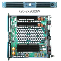 Digital 2Channel X 2000W PA 1U professional class D power amplifier module K20